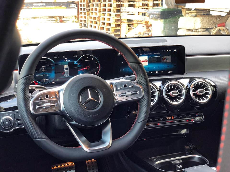 Mercedes A-Class interior